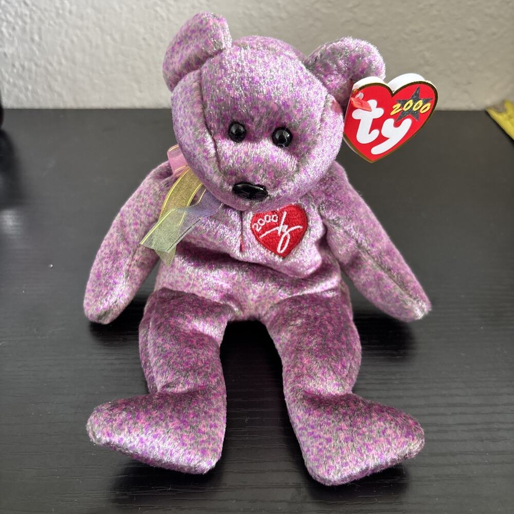 TY Beanie Baby - 2000 SIGNATURE BEAR (8.5 inch)